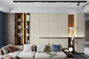 西安北欧风格-客厅