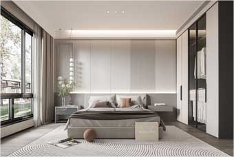 西安卧室空间案例